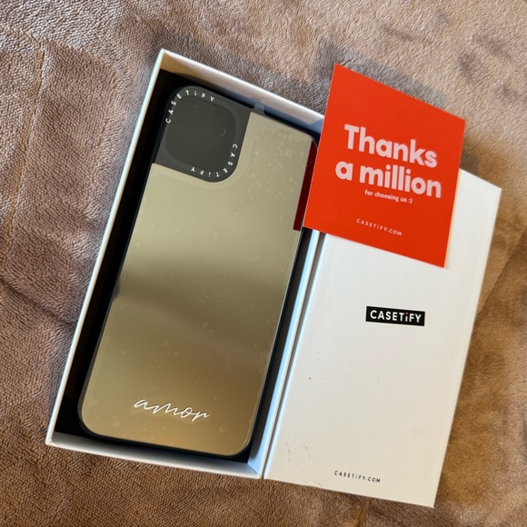 Casetify Custom Mirror iPhone 13 Pro Max Case - Picture 1 of 1